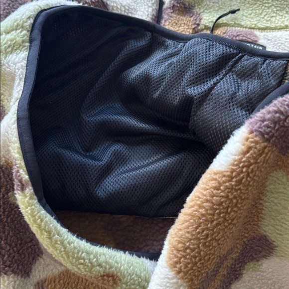 NWT Mountain Hardwear HiCamp Camo 1/2 Zip Long Sleeve Fleece Jacket Men’s Small - Picture 11 of 11